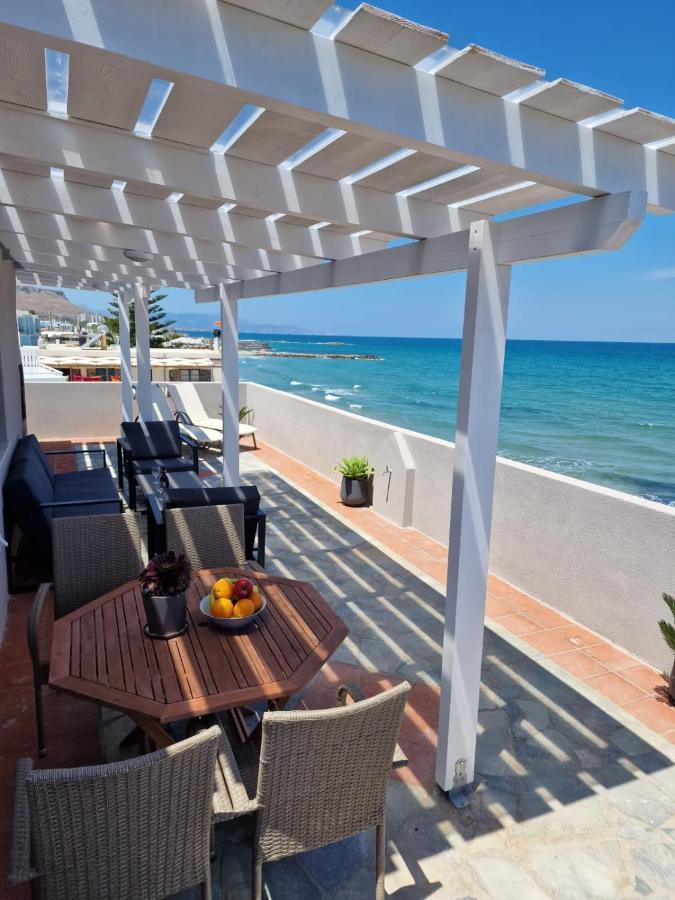 Astra Sea View Apartment, Sea Front Kokkini Hani Luaran gambar